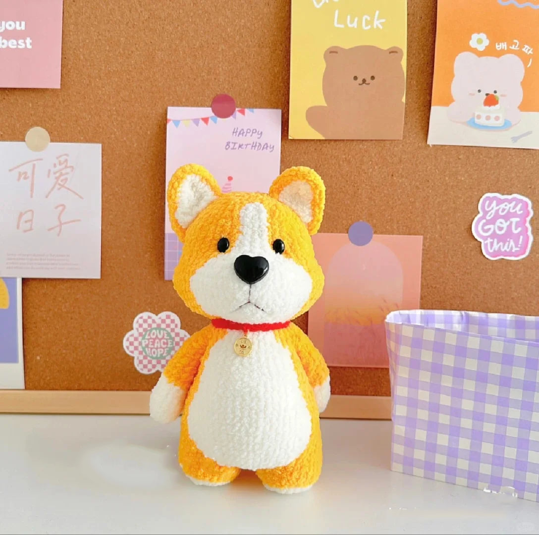 Crochet Animal Party Corgi Puzzle Tutorial