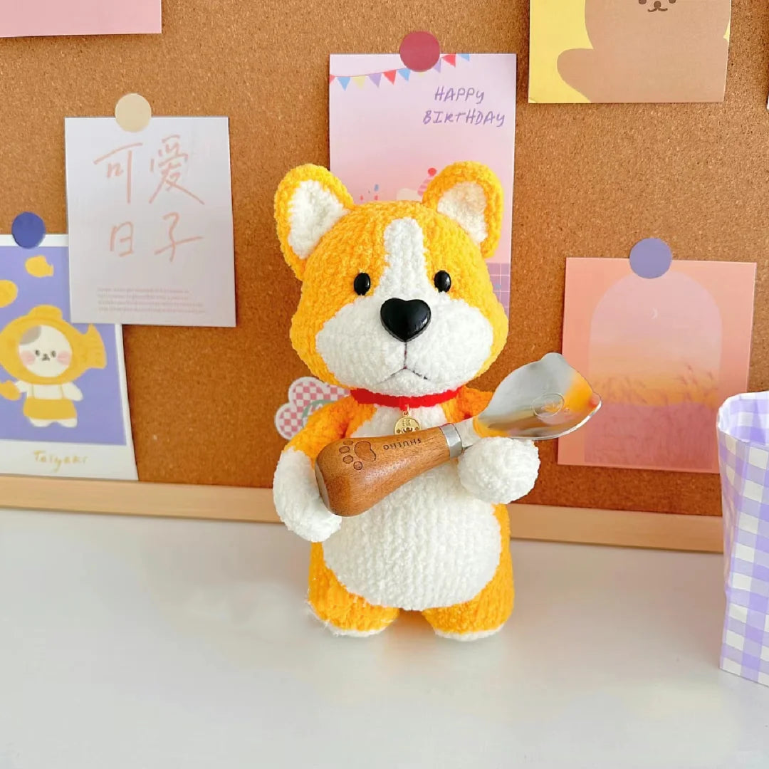 Crochet Animal Party Corgi Puzzle Tutorial