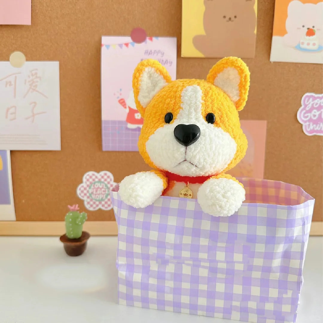 Crochet Animal Party Corgi Puzzle Tutorial